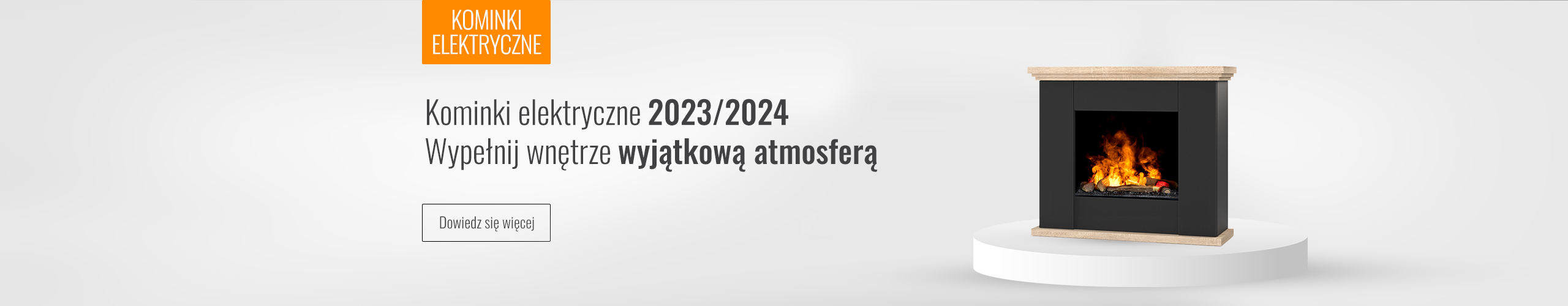 Kominki elektryczne - oferta 2022