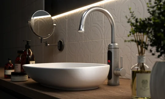 łazienka podgrzewacz wody