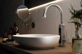podgrzewacz wody w łazience